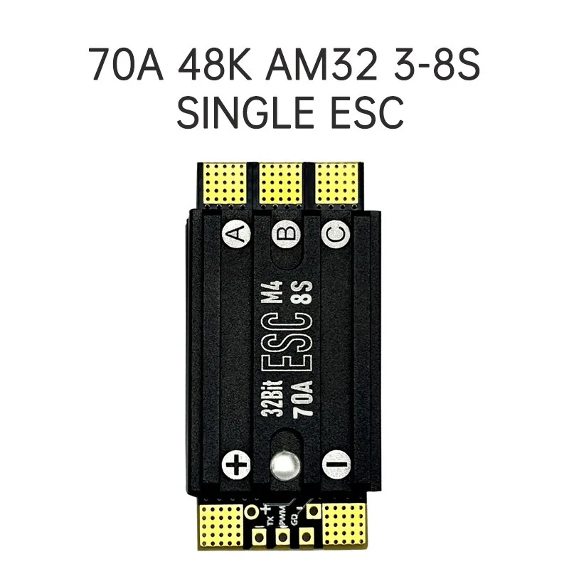 Aocoda RC Single Brushless ESC drone 70A 80A Support 3 To 8S Power Supply Durable Speed Regulation Part For FPV Aircraft Model