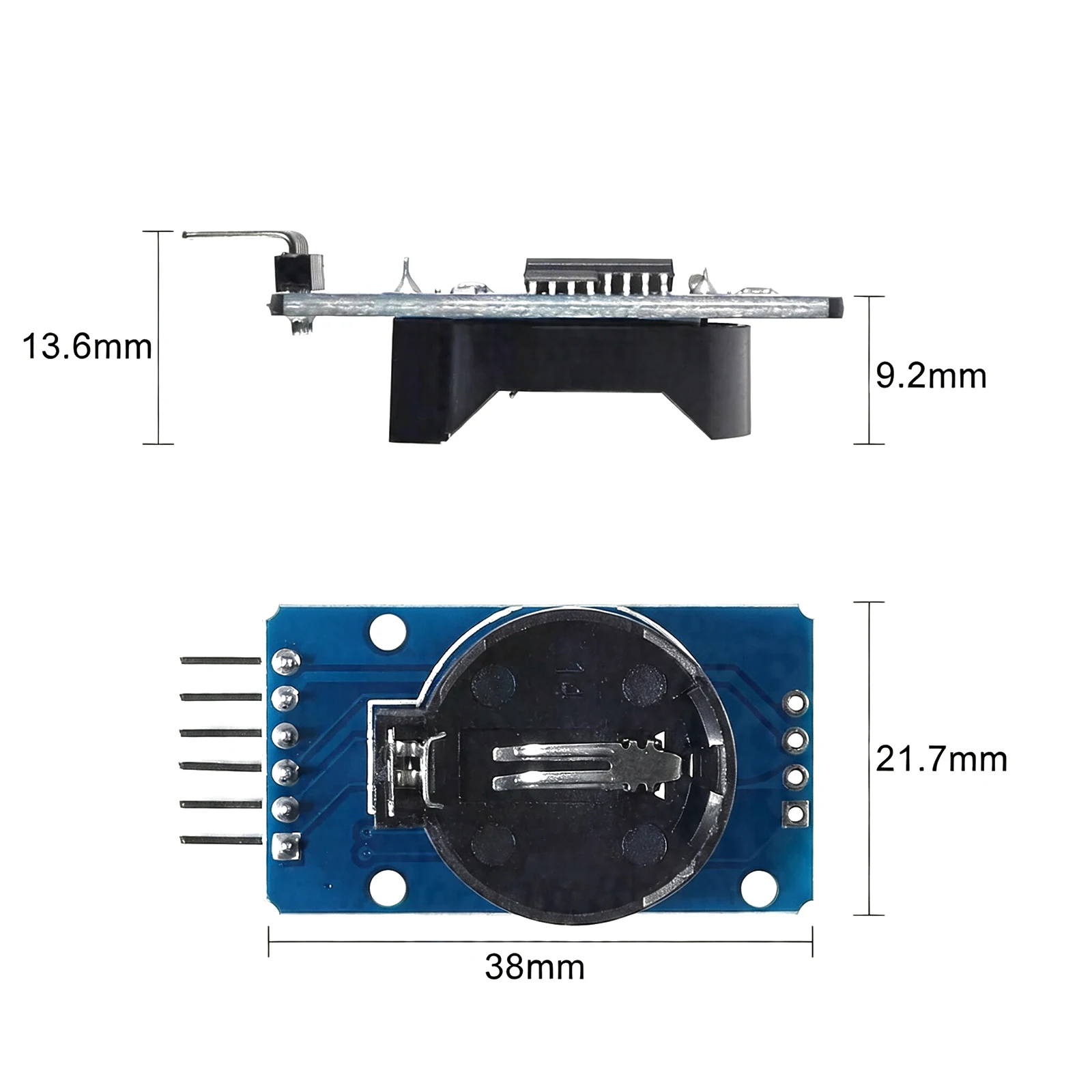 1-10Pcs DS3231 RTC Module AT24C32 IIC Precision Real Time Clock Memory Board I2C for Arduino Raspberry Pi DIY Replace DS1307