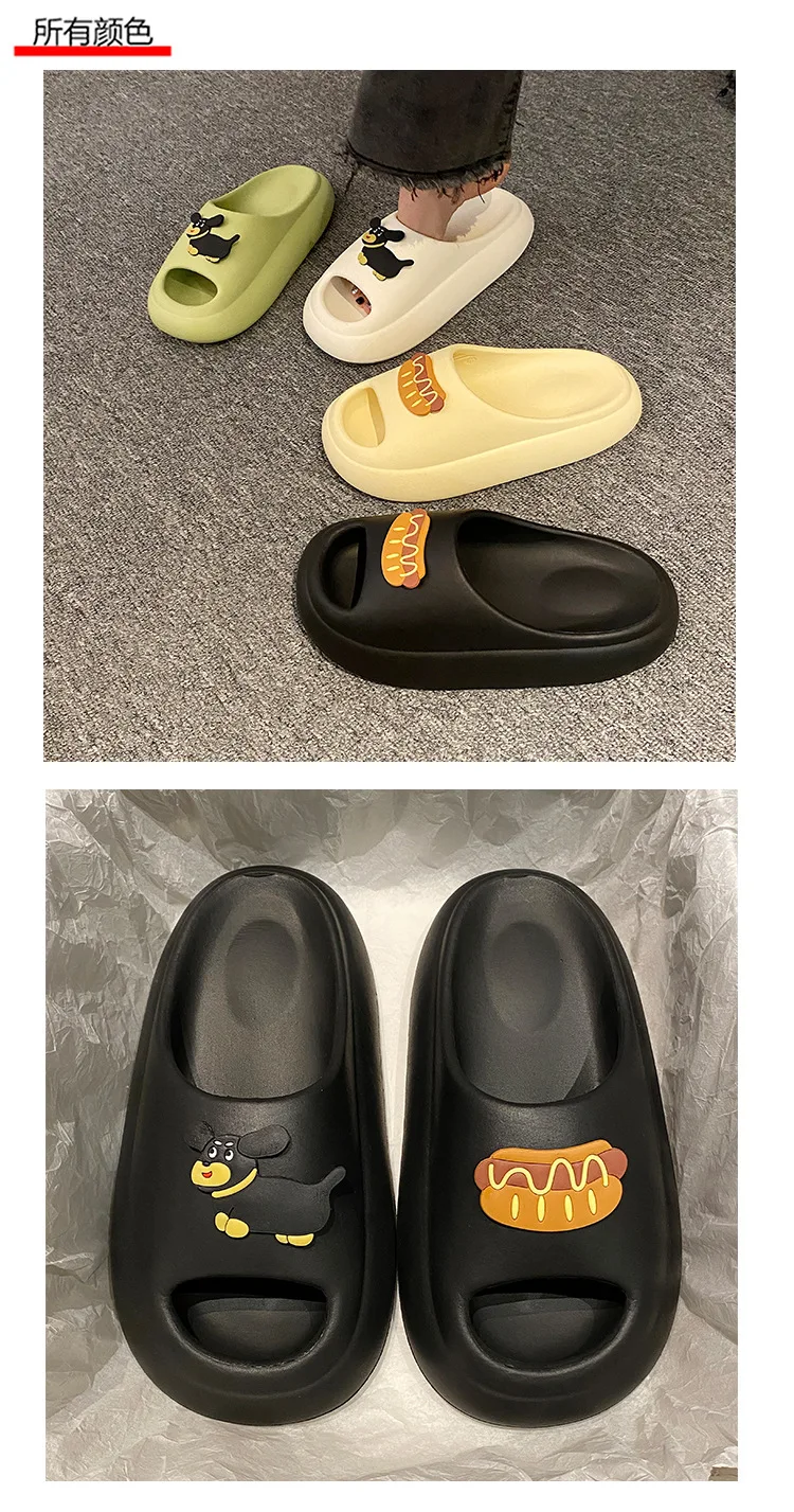 Niedliche EVA-Hausschuhe „Cloud Comfort“ – Unisex-Sommer-Slipper, rutschfeste und geruchsdichte Sandalen mit dicker Sohle für Zuhause/Strand – Detail 10