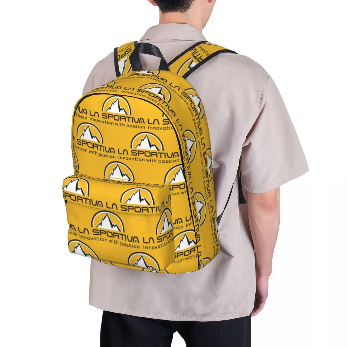 La Sportiva Merch Backpacks Large Capacity Student Book bag Shoulder Bag Laptop Rucksack Waterproof Children School Bag