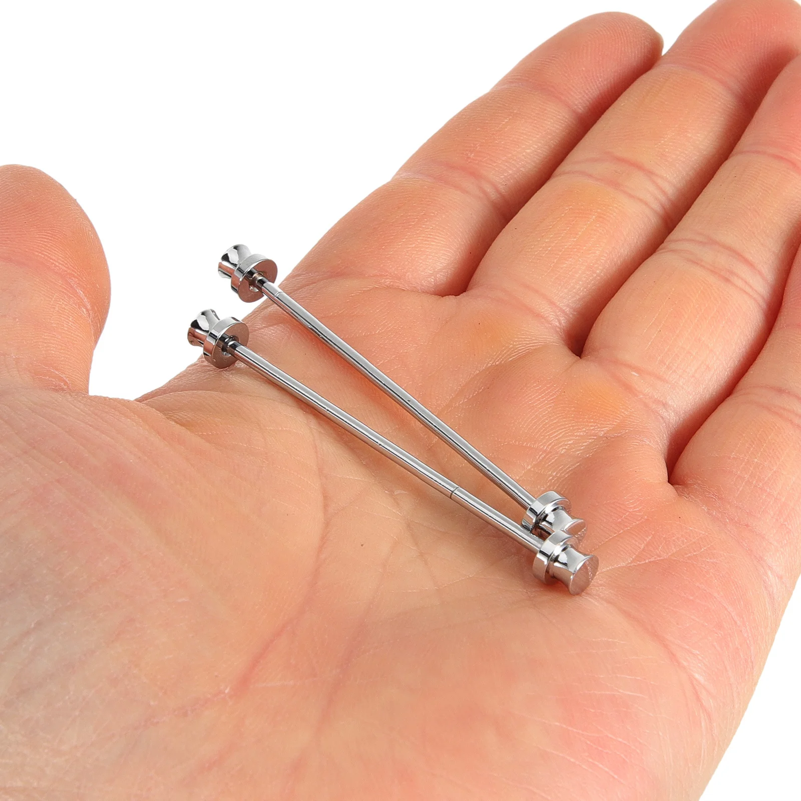 

2Pcs Mens Collar Bar Tie Pins Premium Alloy Collar Pins for Shirt Lapel Party Wedding Tie Pin Lapel Pin for Men