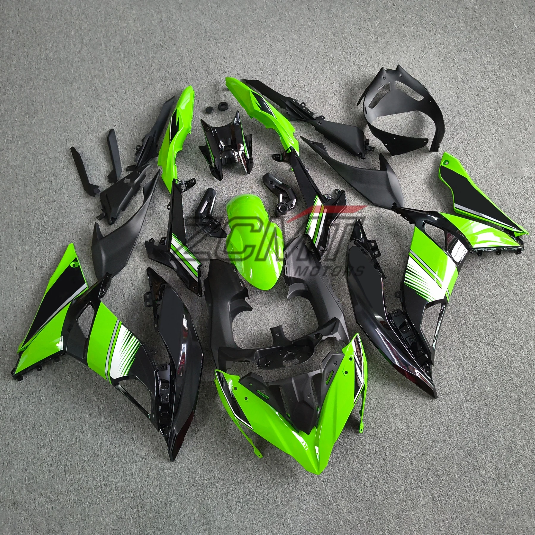 Motorcycle full Fairing Kit fit For KAWASAKI ZX650 ER6F 2017 2018 2019 bodywork whole fairings kits 2