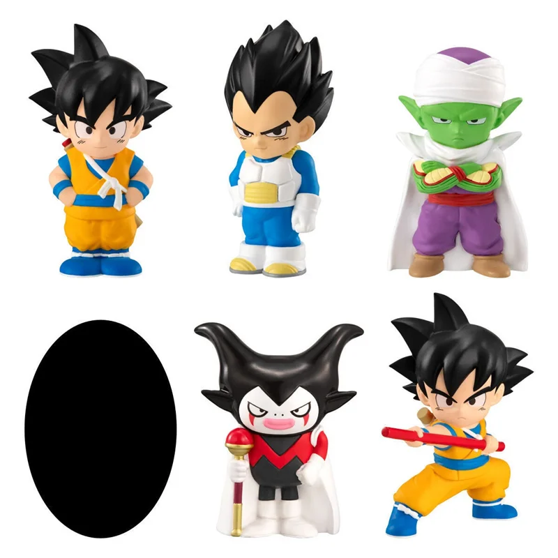 

Bandai Shokugan Original 10Pcs ソフビッツ ドラゴンボール ベジータ Toys For Kids Gift Collectible Model Ornaments
