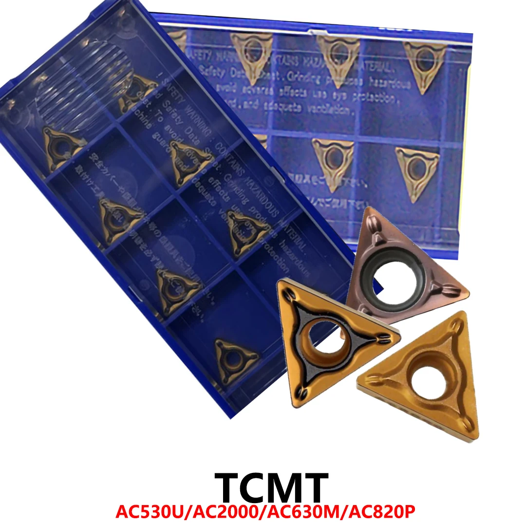 

Твердосплавные вставки TCMT 110204 110208 16T3, оригинальные инструменты с ЧПУ TCMT110204 TCMT110208 TCMT16T304 TCMT16T308 N-SU AC530U AC630M AC830P