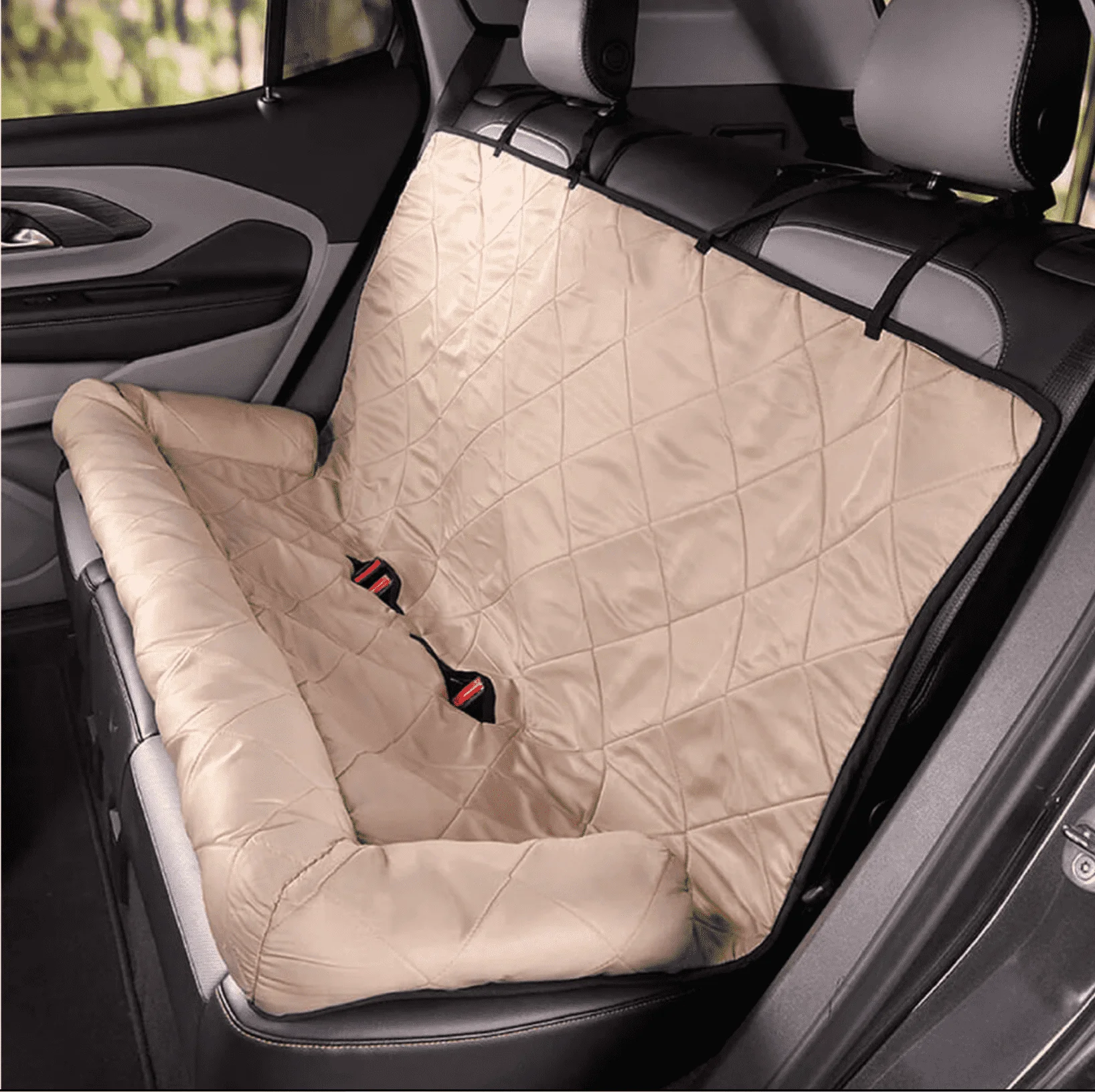 Dog Travel Car Seat Cover - Large Rear Back Waterproof Safety Mat, Dirt-proof Pet Seat Protector Cushion