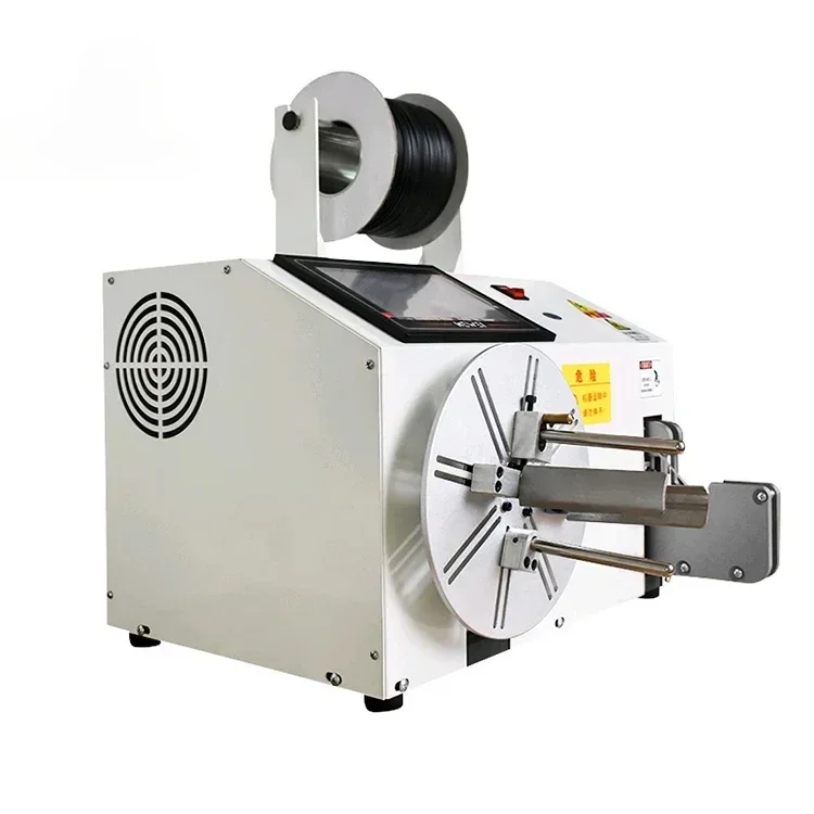 Hot sales 8-30MM Hot sale semi automatic wire cable winder binding machine/cable coiling machine/ cable winding and tie machine