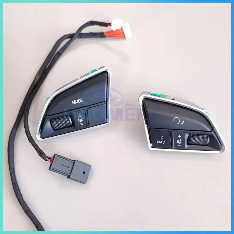 Suitable For Audi A4 A5 Q5 Q7 S4 S5 Rs4 New Steering Wheel Buttons, Multifunction Control Switches,Car Accessories