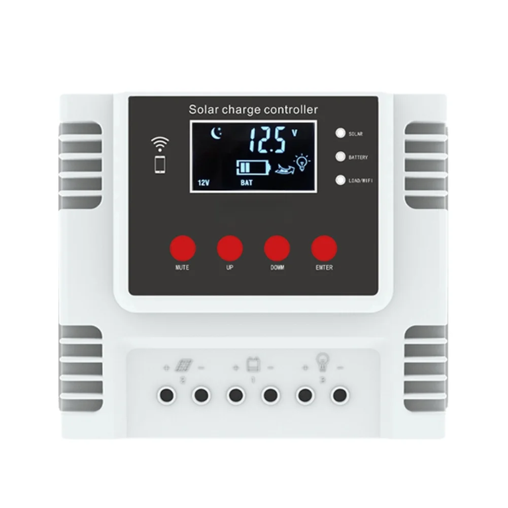 Solar Charge Controller With Control & Smart For Protection Features Solar Panel Battery   Regulator