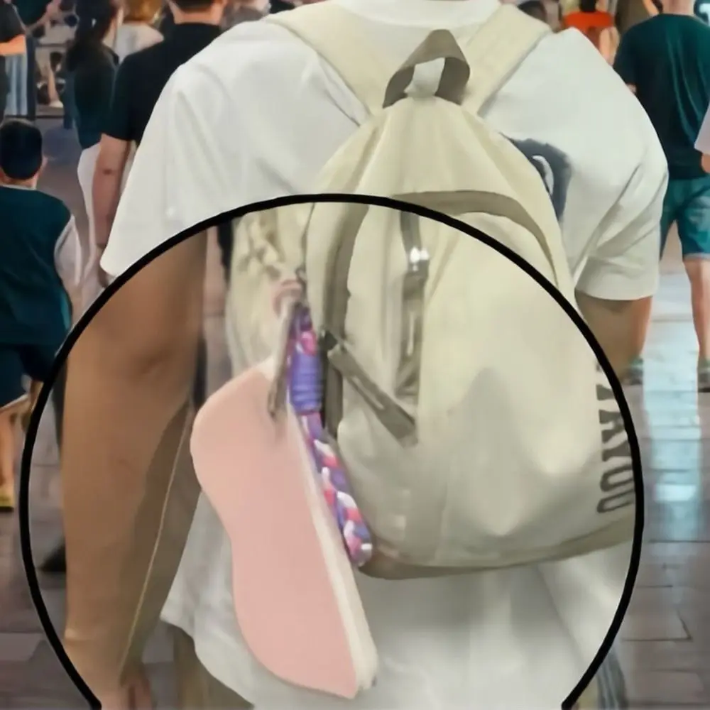 Waterproof Silicone Glasses Bag Dustproof Candy Color Portable Eyeglass Bag with Lanyard Korean Style