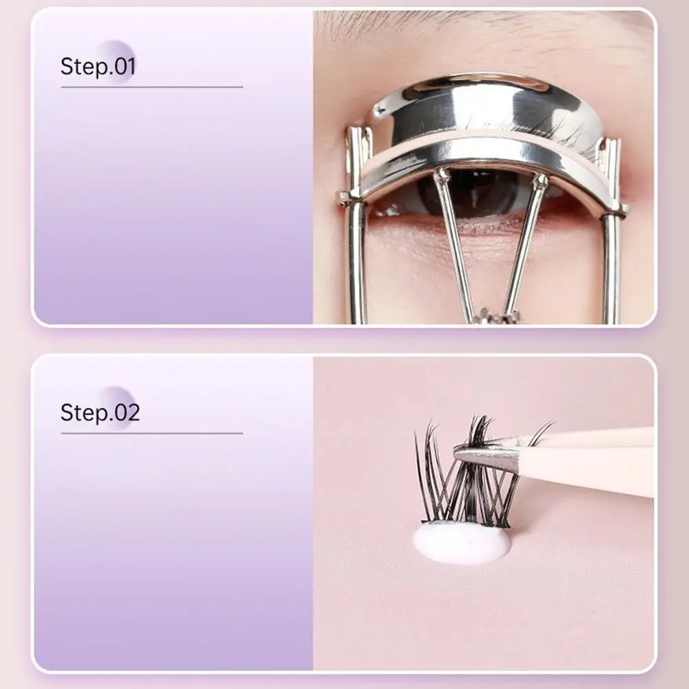 Natural Simulation Manga Lashes Self-grating Self-adhesive Little Devil False Eyelashes Trilogy Long Eyes Wide Stem