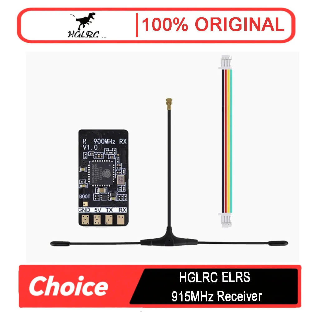 

HGLRC ELRS 915MHz RC Receiver - FPV Receiver for Freestyle & Long Range Drones