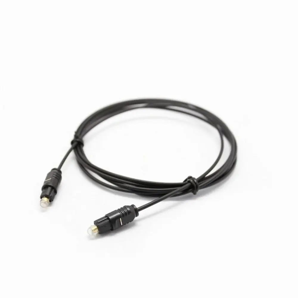 Cable de Audio óptico Digital Toslink, Cable Coaxial SPDIF de 1m, 5m, 10m, para barra de sonido de reproductor de amplificadores