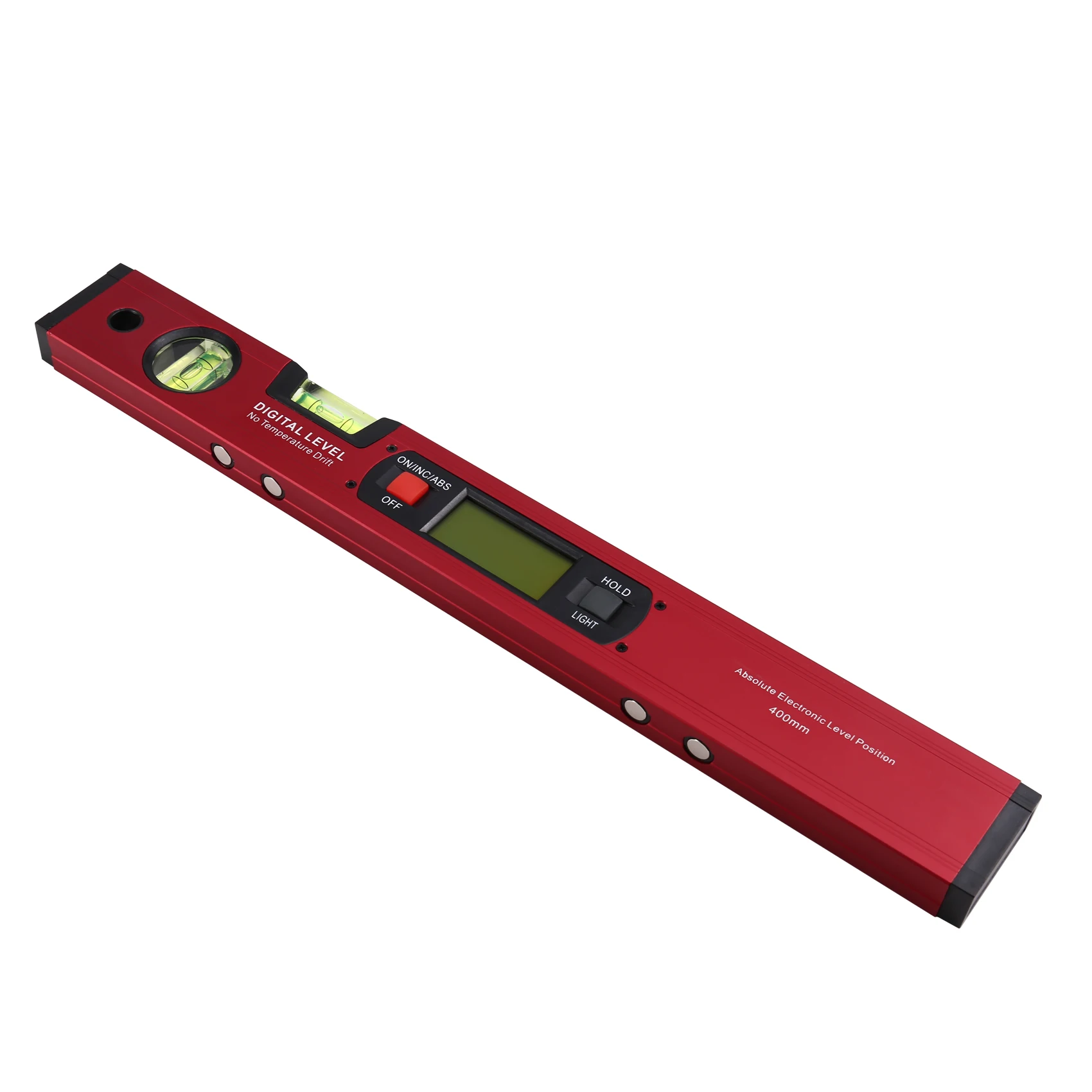 A21Q -Digital Level Digital Spirit Level And Protractor, Level, Inclinometer Gauges Finder Bubble Base 400Mm