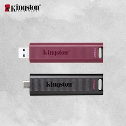 Kingston USB Pen Drive DTXMAX usb flash drive  USB-C&USB-A PenDrives Black Usb memory for Computer 256GB 512G 1TB for PC laptop