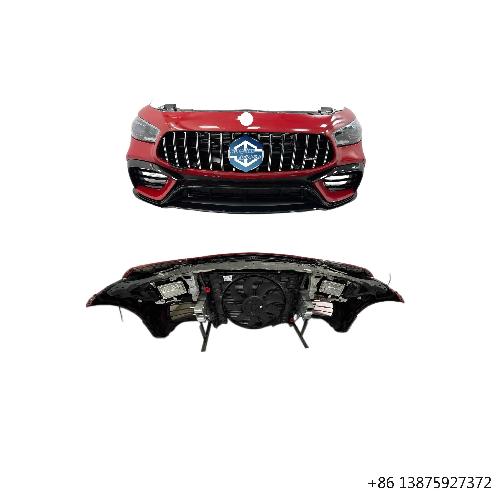 Original Hot-selling GT63 GT290 Front Bumper with Radiator Assembly Grille Bumper LED Light for -Body Kit