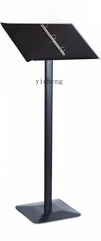 TQQ قائمة الوجه مطعم وصفة أوراق فضفاضة وصفة رف قسم المبيعات عقد كشك معلومات رف الدعاية #5