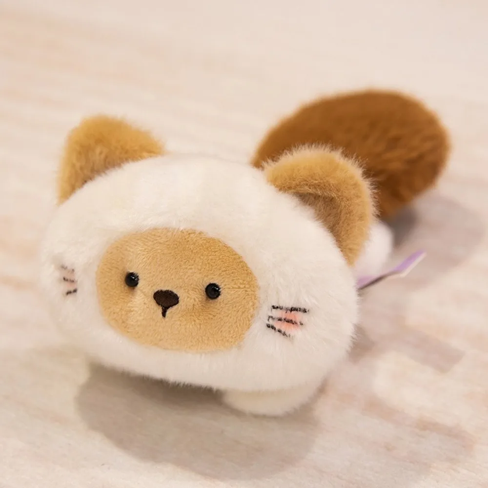 Sweet PP Cotton Fridge Magnet Scented Design Cartoon Style Raccoon Magnetic Back Soft Doll Desk Companion