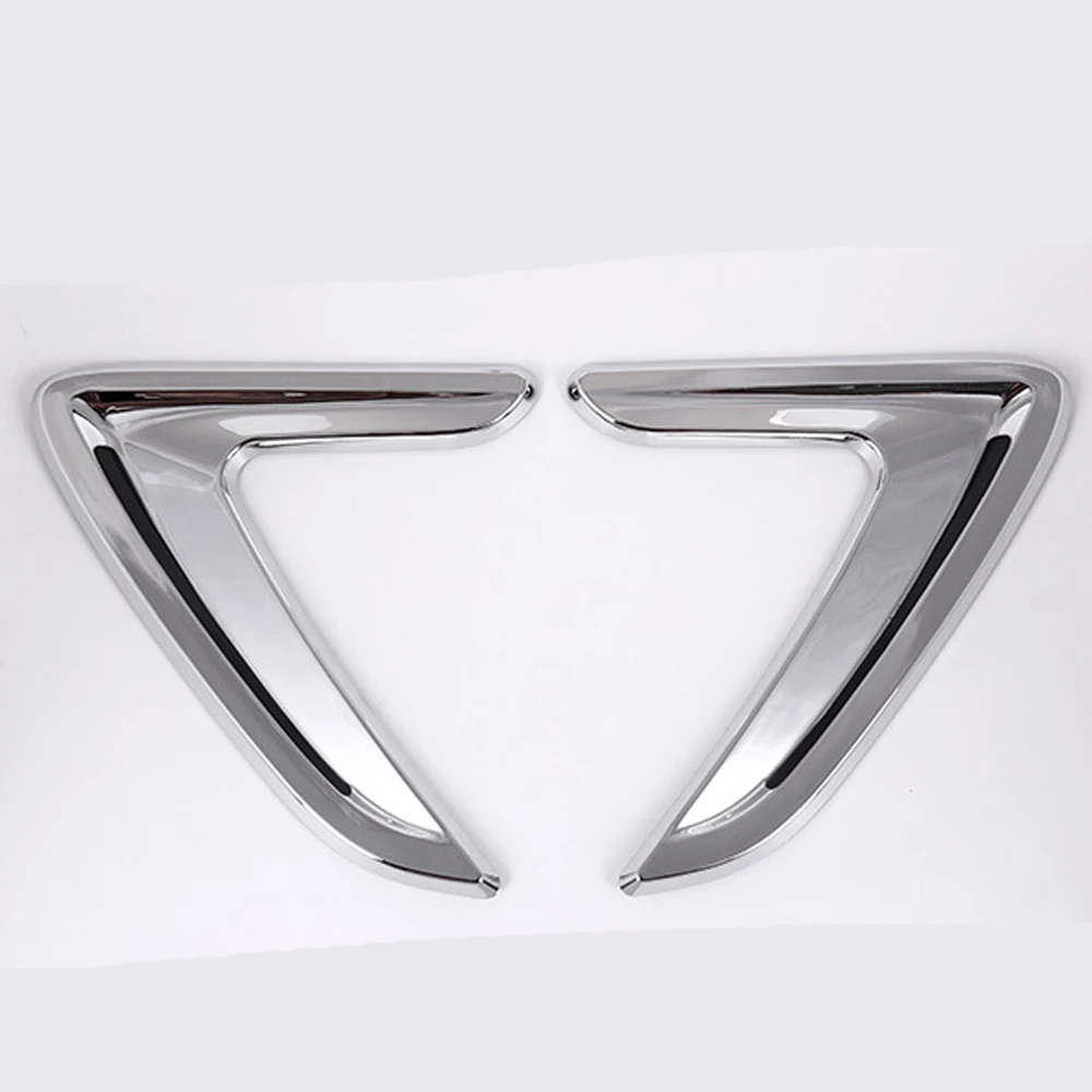 Car Side Vent Air Flow Fender Intake Decoration Cover For BMW F30 F34 3GT 3 Series 2013-2017 Chrome Wheel Front Bumper Sticker