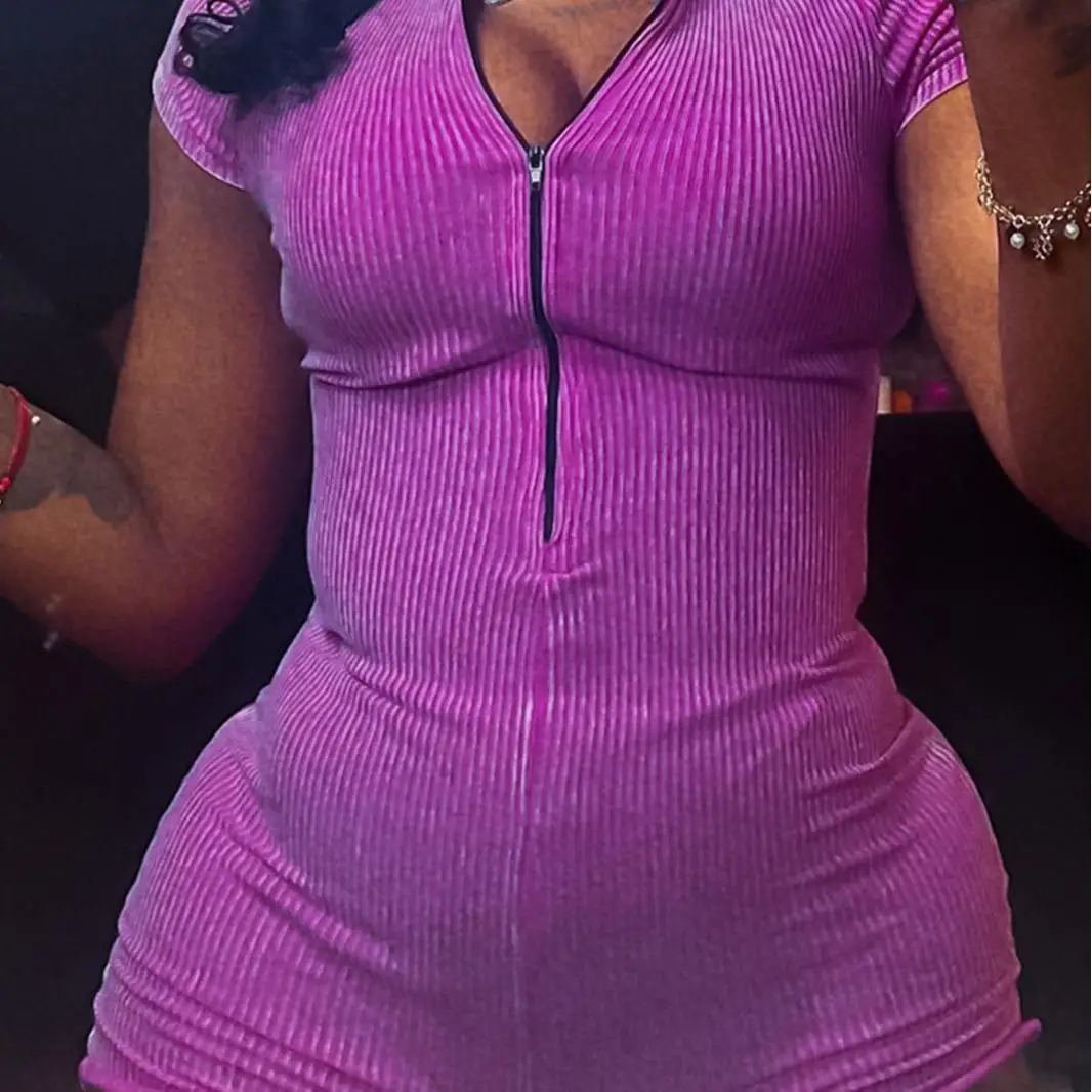 

Женский комбинезон для йоги на молнии для танцев, длинные брюки из полиэфирного волокна, дизайн со средней талией, весна 2023, коллекция