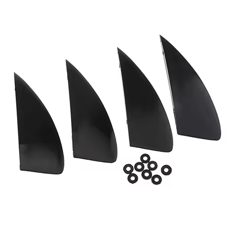 4x Kiteboard Fin Wakeboard Replacement Fins Cruiser Deck Surfboard Fins