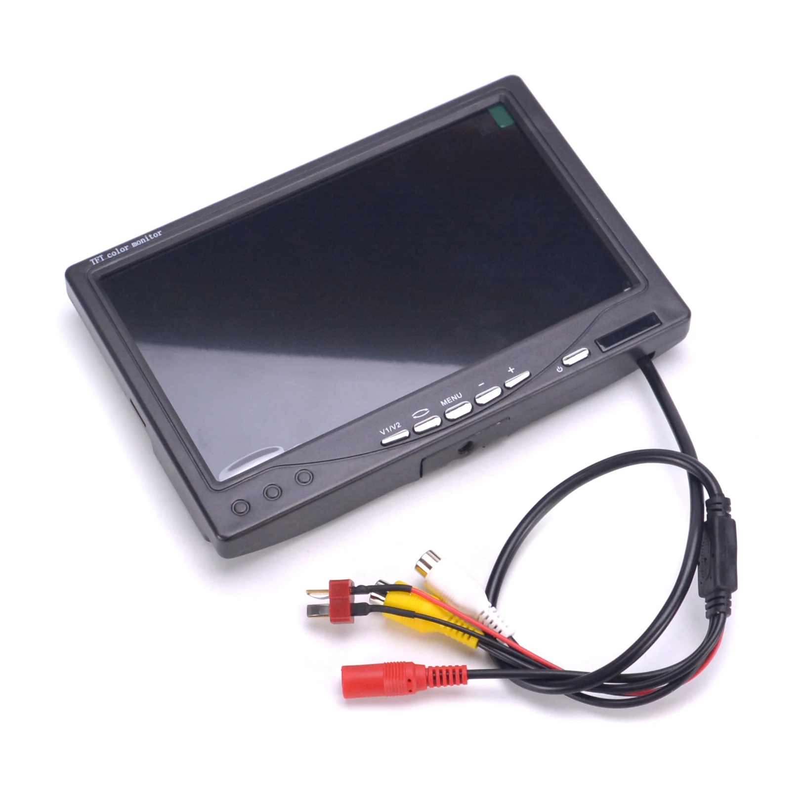 Il più nuovo 7 pollici LCD TFT FPV 1024x600 Monitor schermo telecomando FPV Monitor fotografia Sunhood per S500 F450 FRAME KIT