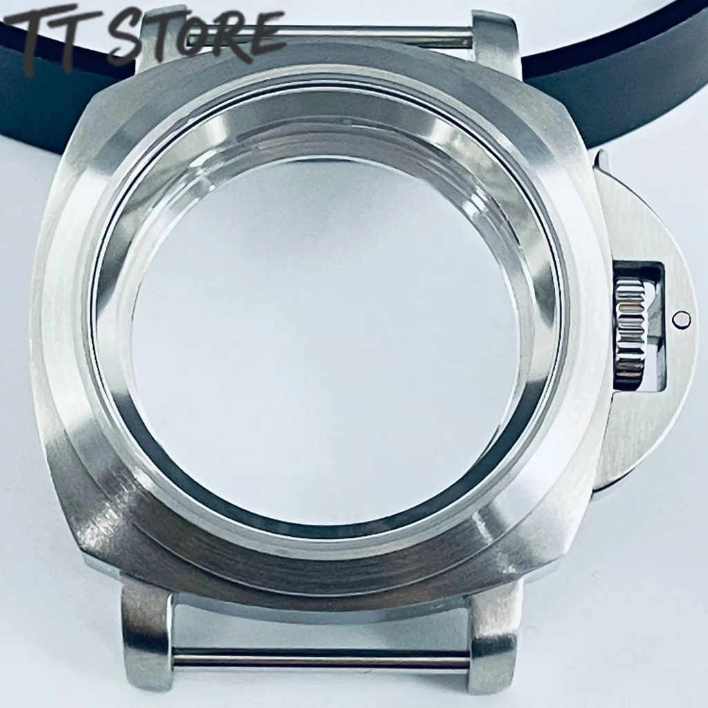 

Корпус для часов из нержавеющей стали с сапфировым стеклом 40 мм с ручкой для механизмов NH35, NH36, 4R36, 7S26, 7002, аксессуары для часов