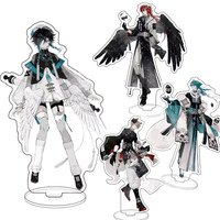 Game Anime Gen Impact Acrylic Stand Xiao Wanderer Scaramouche Barbatos Kaeya Alberich Cos Project Model Desktop Decor Fan Gift