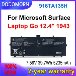 DODOMORN New 916TA135H Battery For Microsoft Surface Go 1943 12.4