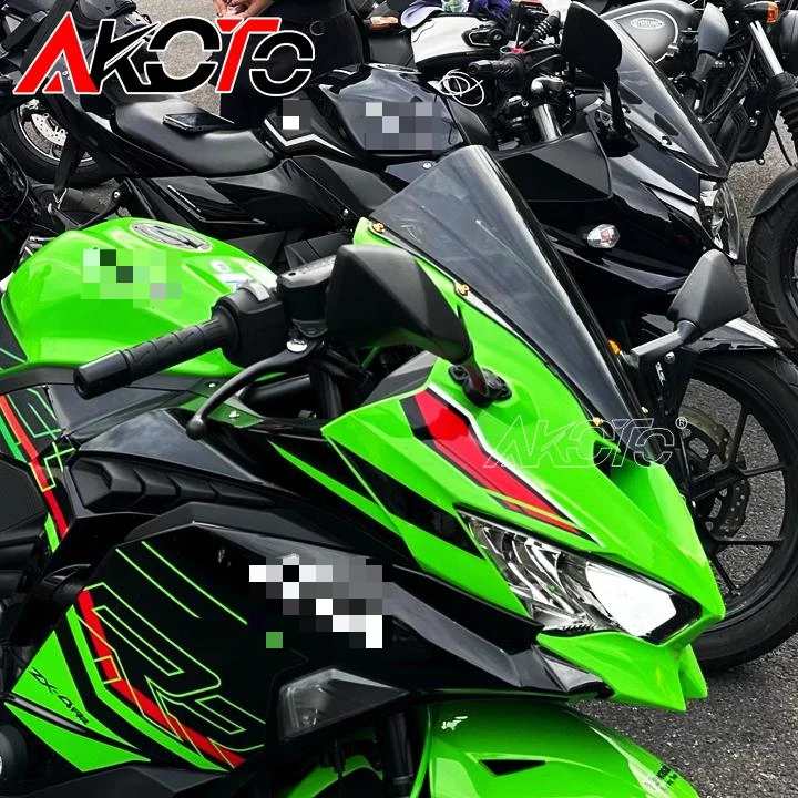 FOR KAWASAKI NINJA ZX4R ZX4RR ZX25R ZX25RR ZX-4R 25R 4RR 25RR Motorcycle Front Windshield Windscreen Baffle Wind Deflectors