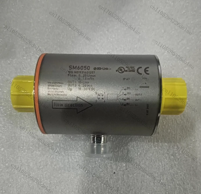 new SM6050 flow meter with IO-Link interface