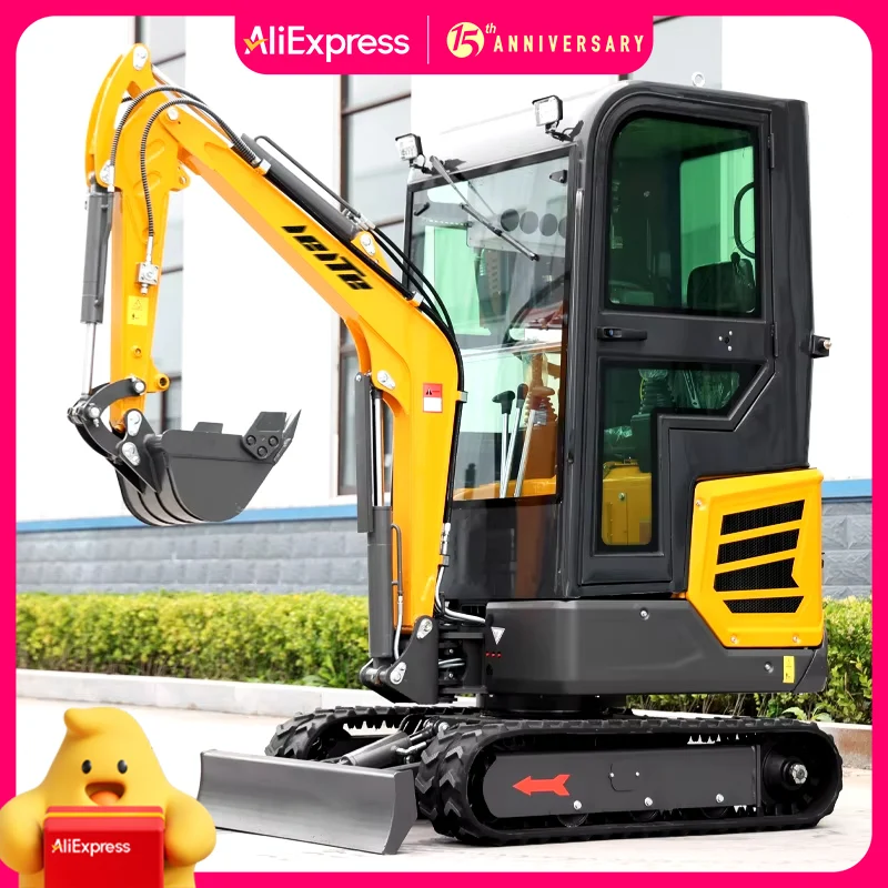 Mini Excavators 2 Ton EPA Kubota Engine mini Digger Farm Small Excavator 1 Ton 3Tons Machine Prices Mini Excavator