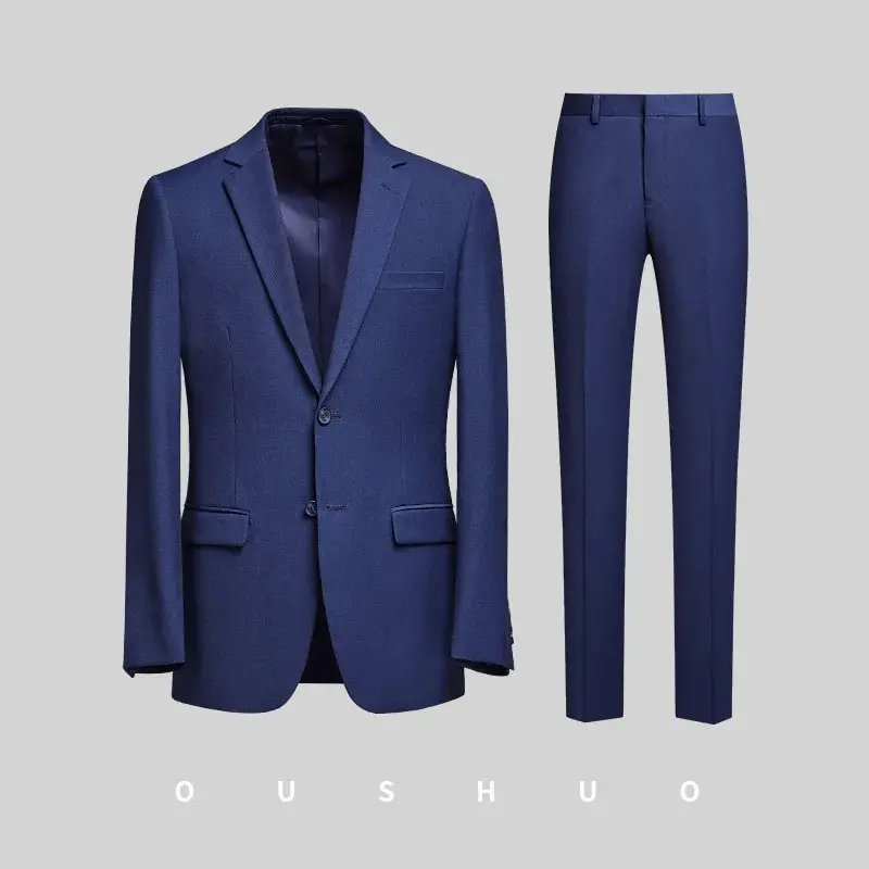 

7889-T-male Korean slim-fit business suit