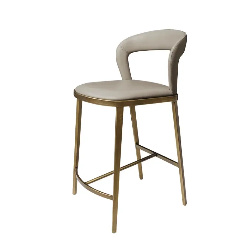 

2023 Popular Bar Chair Modern High Stool Luxury Bar Stool