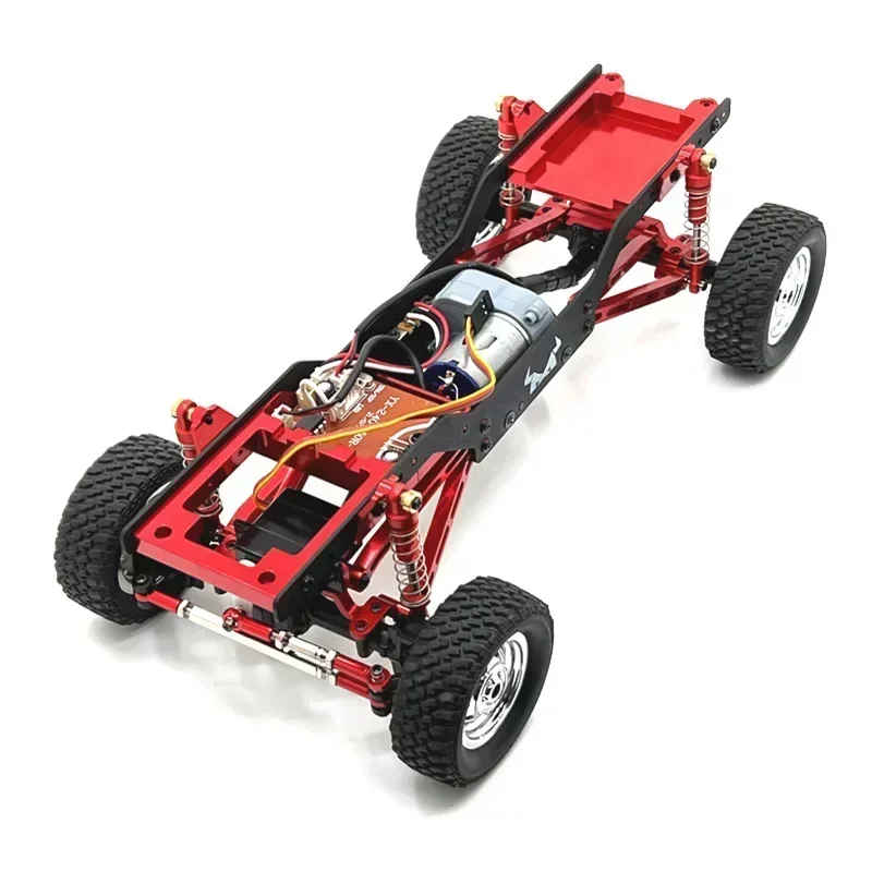 Metal Upgrade, PCB Fixed Bin, Tail Bin, Pull Rod, Shock Absorber, Pull Rod Seat, Shock Mount, Set, for MN Model 1/12 MN78