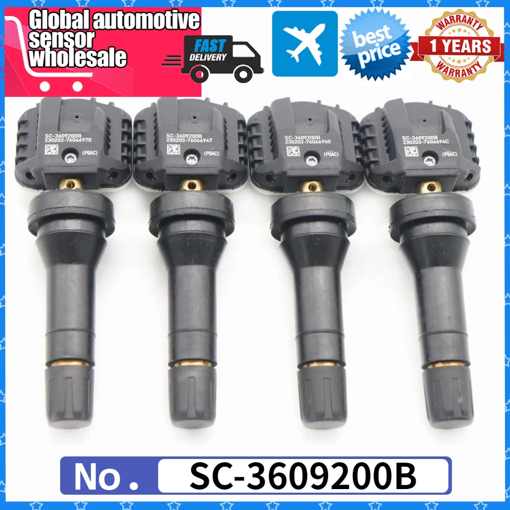 

TPMS для BYD Qin New Song MAX Tang 2019 2020 2021 2022 2023 2024, система мониторинга датчика давления в шинах SC-3609200B SC3609200B