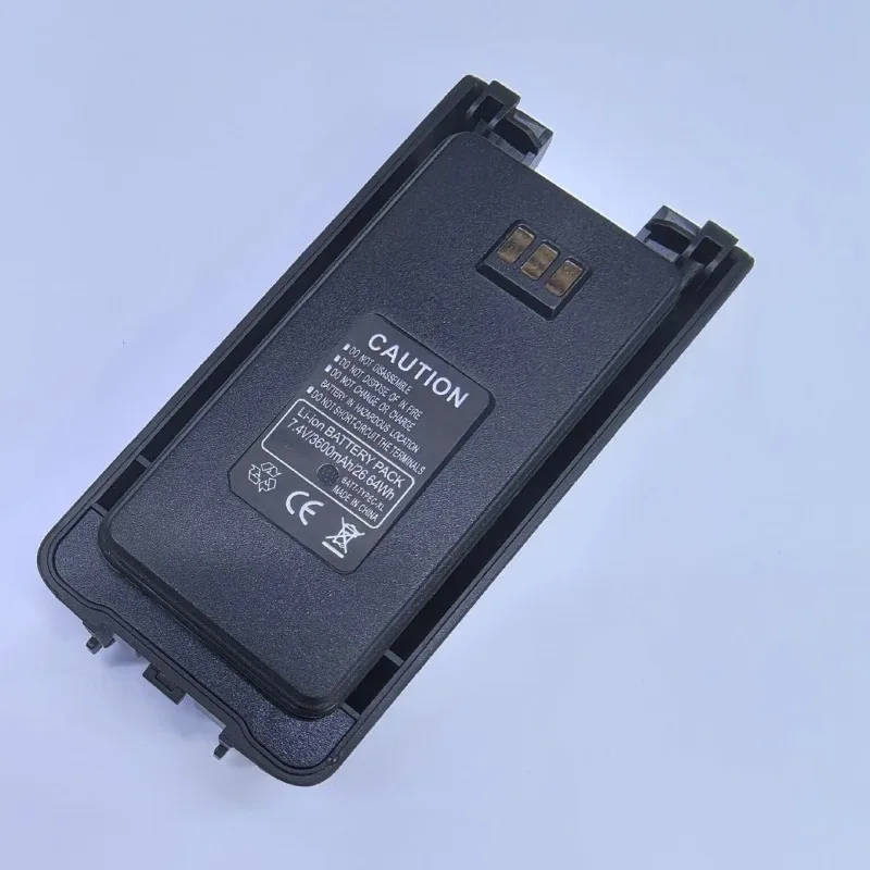 بطارية ليثيوم أيون 7.4 فولت 3600 مللي أمبير في الساعة عالية السعة لـ TYT MD-UV390 MD358 مع بطاريات الراديو بمنفذ شحن من النوع C
