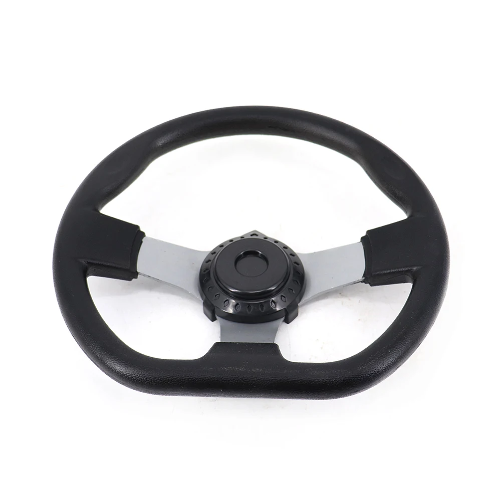 

270mm Interior PU Foam Steering Wheel Replacement Universal For Go Kart Hardware Durable Vehicle With Holes Accessories 3 Spokes