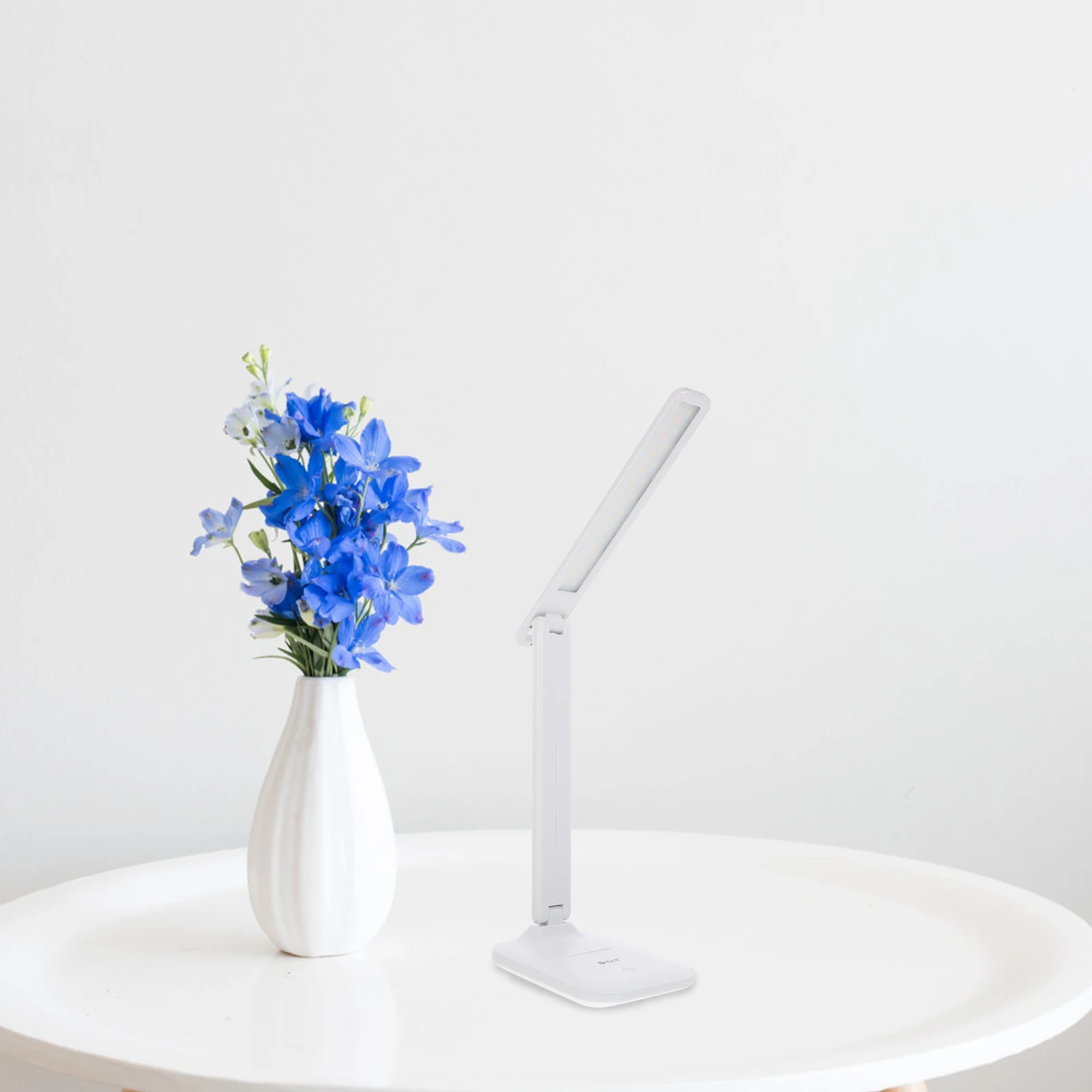 

Premium Led Eye-Caring Desk Lamp Touch Control Dimmable Foldable Table Light For Bedroom Office Home White No Flicker