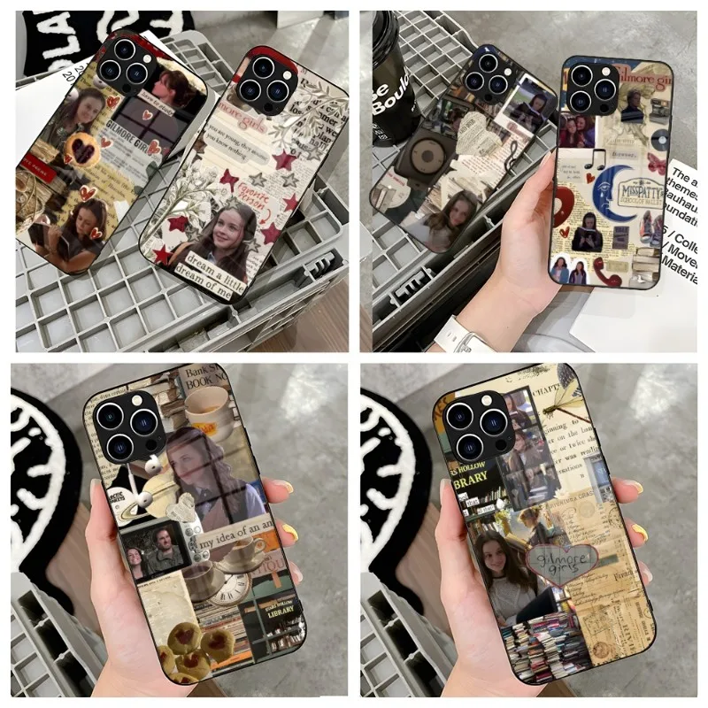 Gilmore Girls Phone Case For IPhone 11 13 12 14 Pro XS Max Plus Mini X XR 8 7 6s SE2020 Tempered Glass Cover