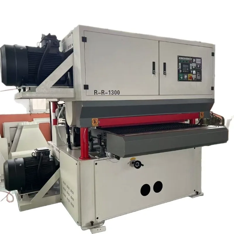 High speed heavy duty wide band fixed thickness short material grinding machine grinding CNC control