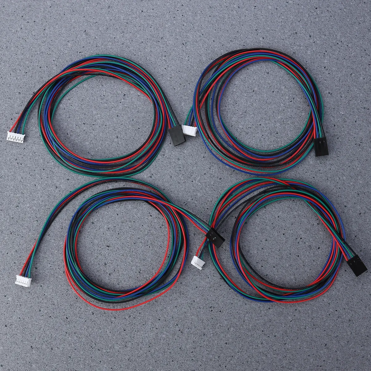 4Pcs High Quality Lightweight Stepper Motor Cable 100Cm Jst to 4P for 17 Bipolar Stepper Motor 3D Printer Cnc Ramps