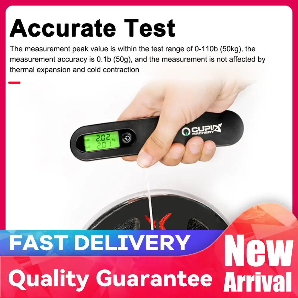 

Электрический цифровой динамометр с LED-дисплеем, электронные цифровые весы для лука, измерительный прибор, инструмент для тестирования, аксессуары для стрельбы из лука