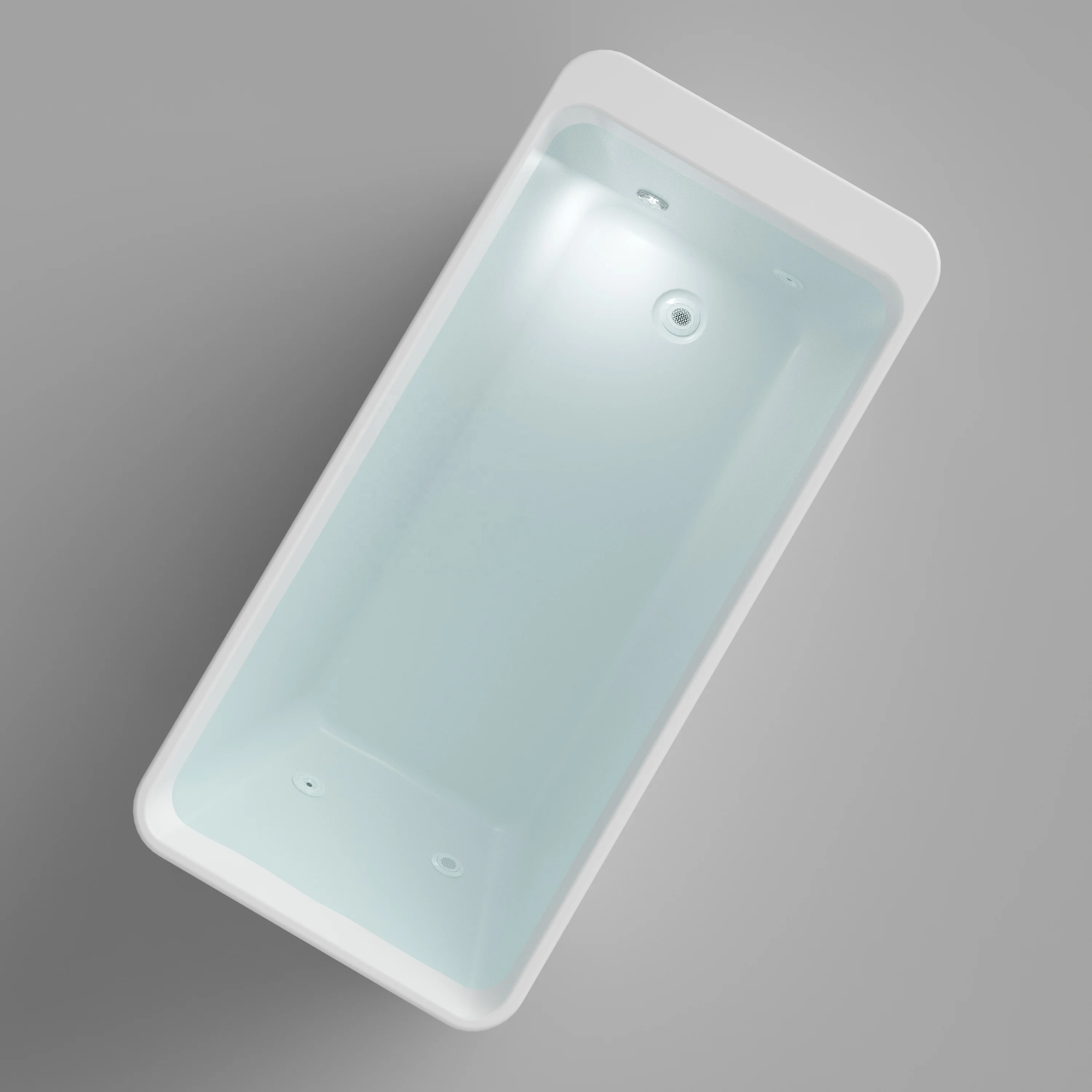 

Hot Sale Indoor Outdoor Acrylic Ice Bath Tub Freestanding Cold Plunge Fitness Recovery Cold Water Therapy Bathtub