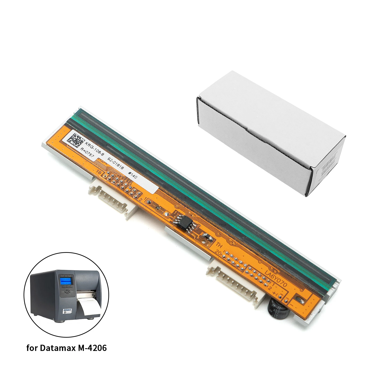 Brand New 203dpi Print Head for Datamax M-4206 Mark II M-4208 Mark II Thermal Barcode Label Printer,P/N:PHD20-2261-01