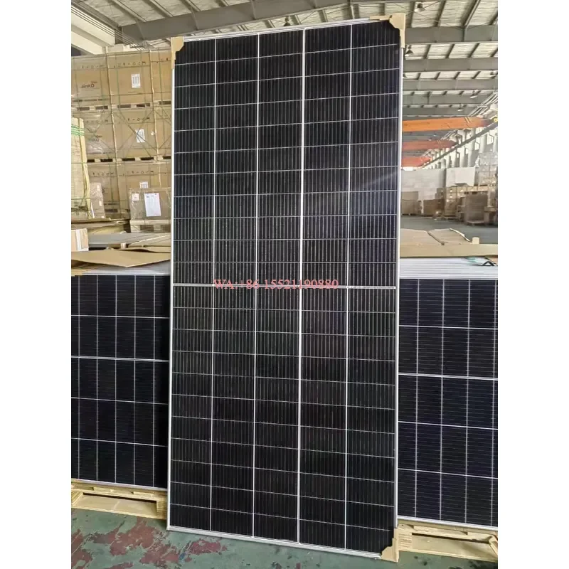 wmwmnu High Efficiency 590W 600W Monocrystalline Solar Panel Double Sided Glass Photovoltaic Module for LA US Warehouse