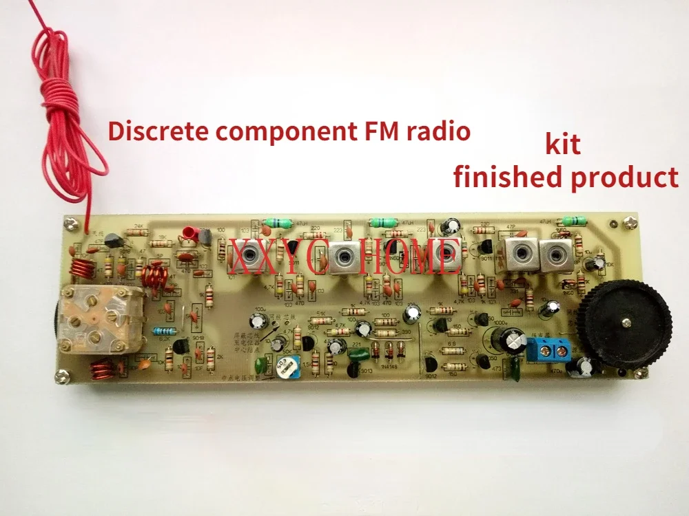 

Дискретные компоненты, супергетеродинная радиосистема FM-модуляции частоты, электроника «сделай сам»