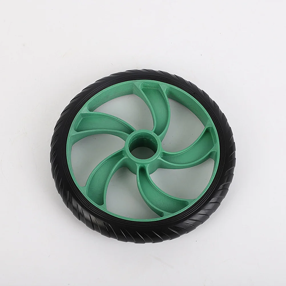 

Ab Wheel Green Dual-Wheel Abdominal Device Non-Slip Handle Portable Ab Roller For Abs Workout Core Training Equipment Lose