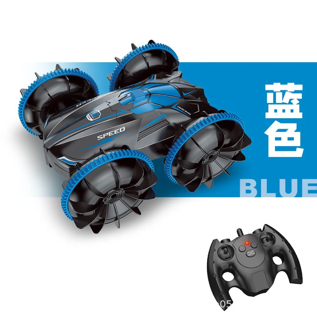 RC Amphibious Car Gesture Sensing 4WD Waterproof Stunt Off-road Remote Control Vehicle USB Charge Electronic Car Model Pool Toy