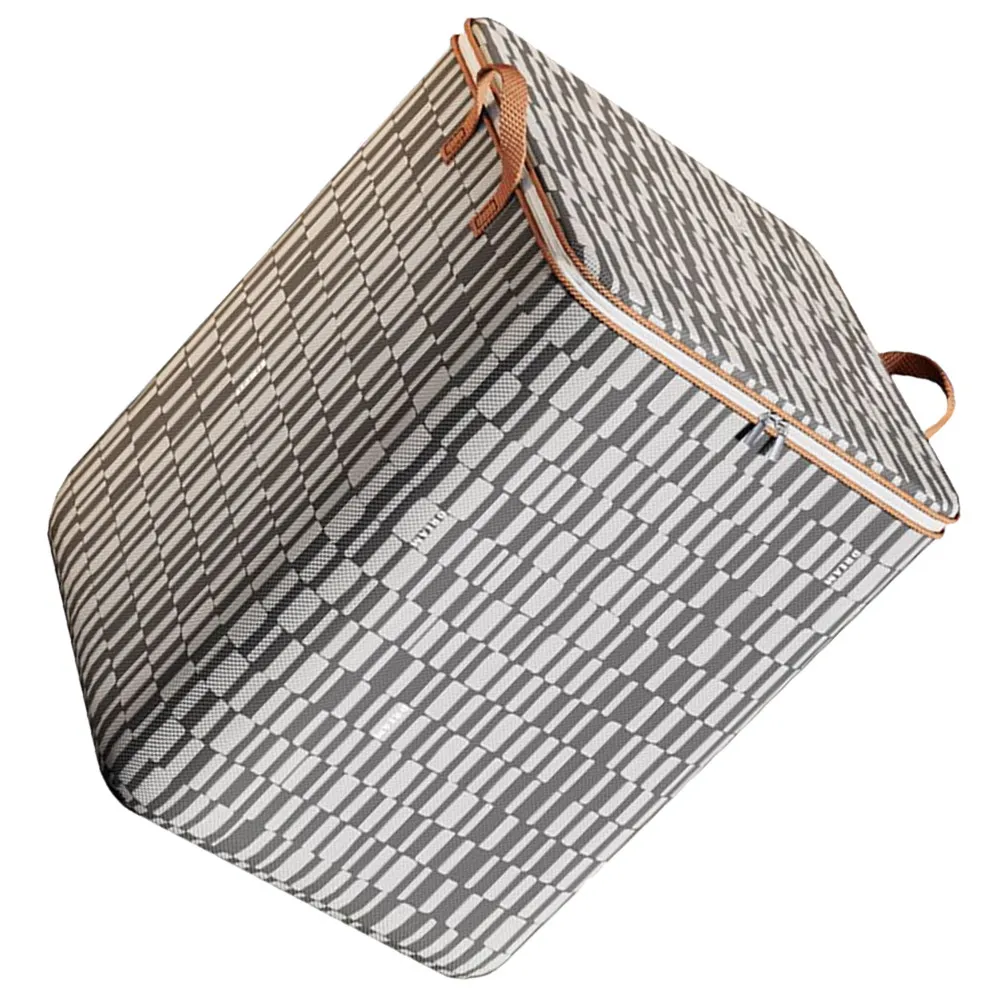 

Extra Large Quilt Storage Bag Heavy Duty Zipper Closure Dust Proof Folding Design for Comforter Clothes Organization Portable