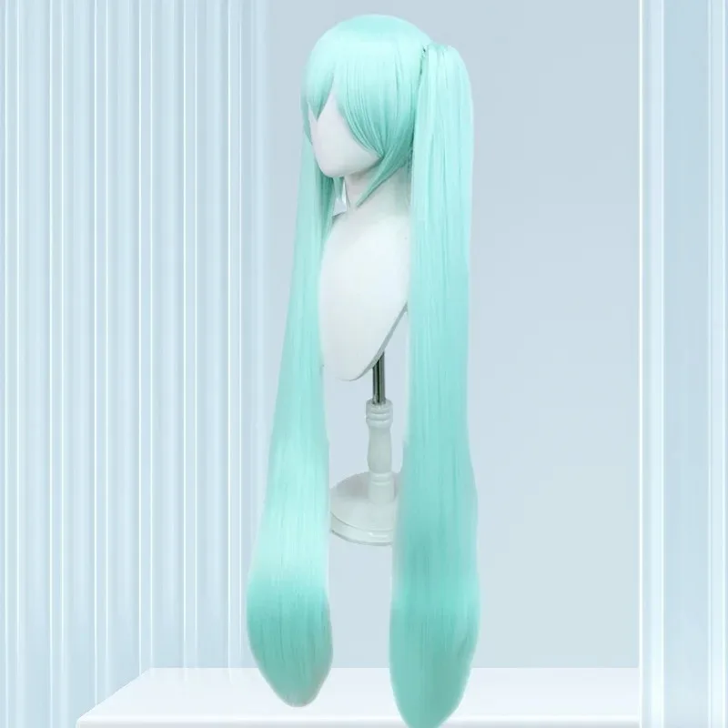 【1084Люди Коллекция】Парик Хацунэ Мику косплейWigVocAloidЗелено-синий ледяной синий Розовый МикуВысокотемпературное волокно
